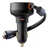 Cargador de coche Baseus Enjoyment Pro 60W con cable USB