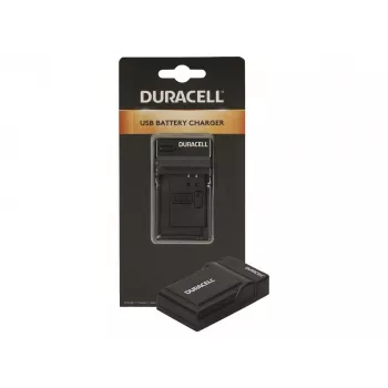 Cargador de batería para cámara digital Duracell, USB, cargador de batería de interior, Nikon EN-EL14, negro, 5 V, 5 V