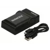 Cargador de batería Indoor Duracell para cámara digital