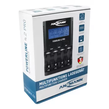 Cargador de batería Ansmann Powerline 4.2 Pro