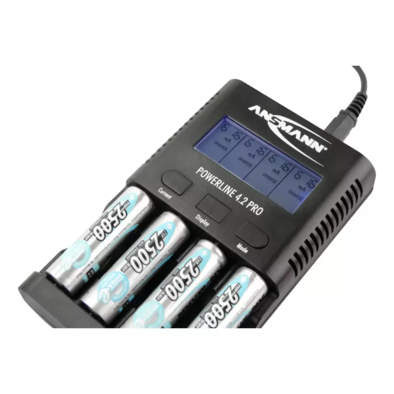 Cargador de batería Ansmann Powerline 4.2 Pro