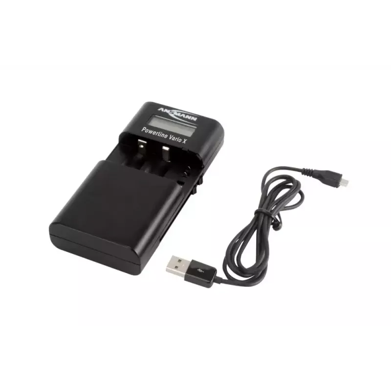Cargador de batería Ansmann Powerline Vario X USB
