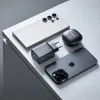 Fuente de alimentación Intenso W65ACC con conectores USB-A y USB-C negra
