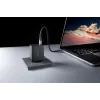 Fuente de alimentación Intenso W65ACC con conectores USB-A y USB-C negra
