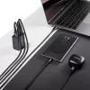 Fuente de alimentación Intenso W65ACC con conectores USB-A y USB-C negra