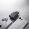 Fuente de alimentación Intenso W65ACC con conectores USB-A y USB-C negra