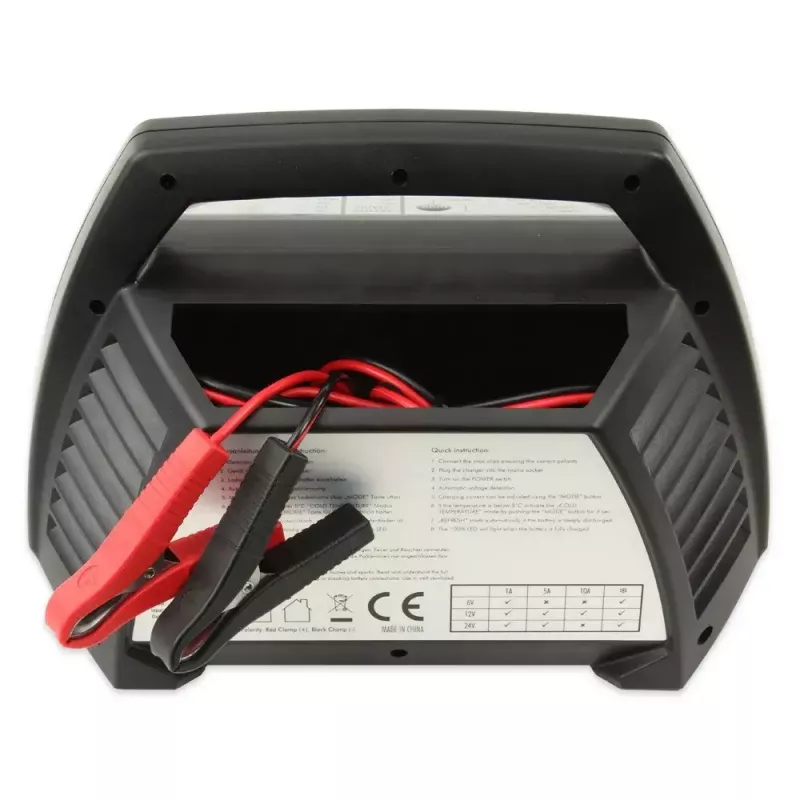 Cargador Ansmann ALCT6-24/10 6/12/24 V negro