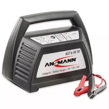 Cargador Ansmann ALCT6-24/10 6/12/24 V negro