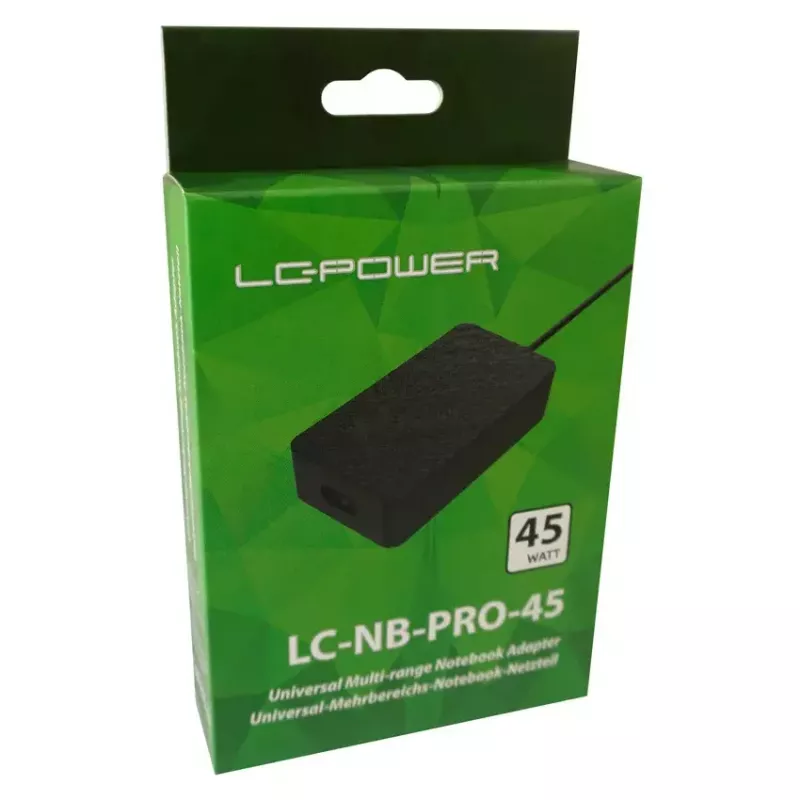 Fuente de alimentación adaptador LC-Power LC-NB-PRO-45