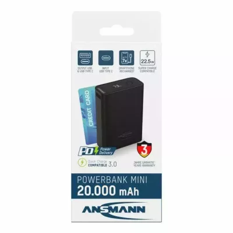 Batería portátil Ansmann PB222PD 20000 mAh