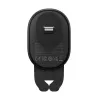 Soporte de carga inalámbrico para coche Baseus Pro 15W SUWX030001 negro – soporte para móvil de coche con carga inalámbrica de 15W