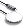 Cargador para móvil Satechi ST-UCQIMCM USB carga inalámbrica gris blanco