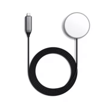 Cargador para móvil Satechi ST-UCQIMCM USB carga inalámbrica gris blanco
