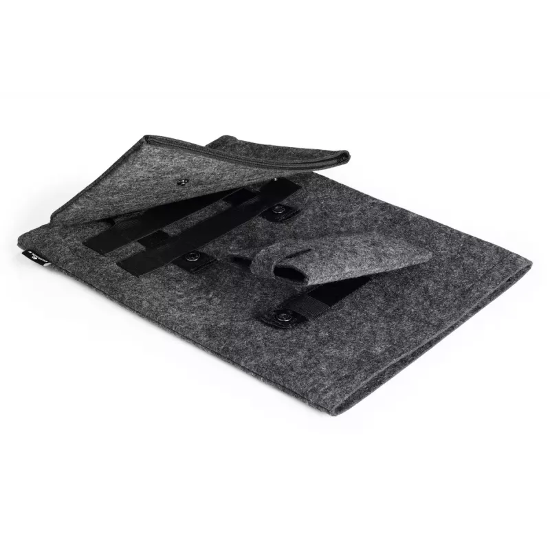 Durable 507158 MultiBag EFFECT funda para portátil / tableta 16,4″ (41,7 cm), fieltro de PET reciclado, con bolsillo para accesorios y para teléfono