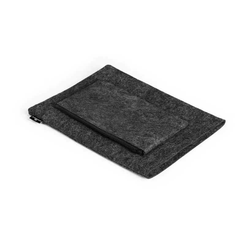 Funda tipo sleeve Durable Effect 33 cm 13 pulgadas antracita 1 bolsillo frontal lisa