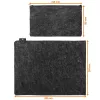 Funda tipo sleeve Durable Effect 33 cm 13 pulgadas antracita 1 bolsillo frontal lisa