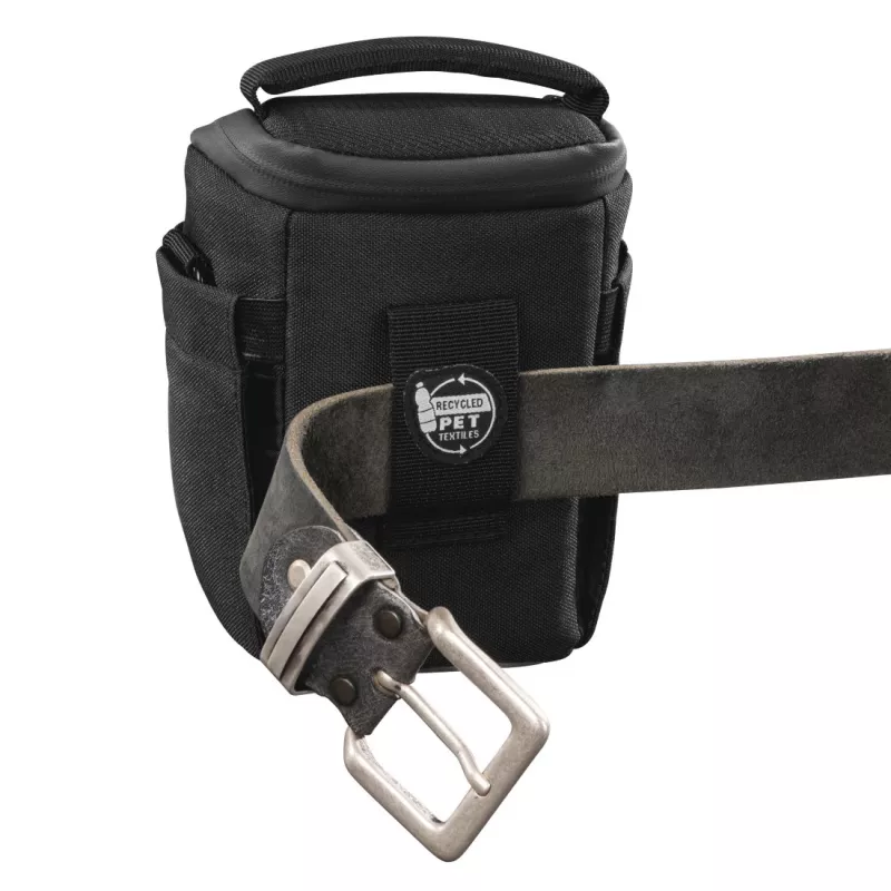 Funda compacta Hama Matera negra correa de hombro cualquier marca