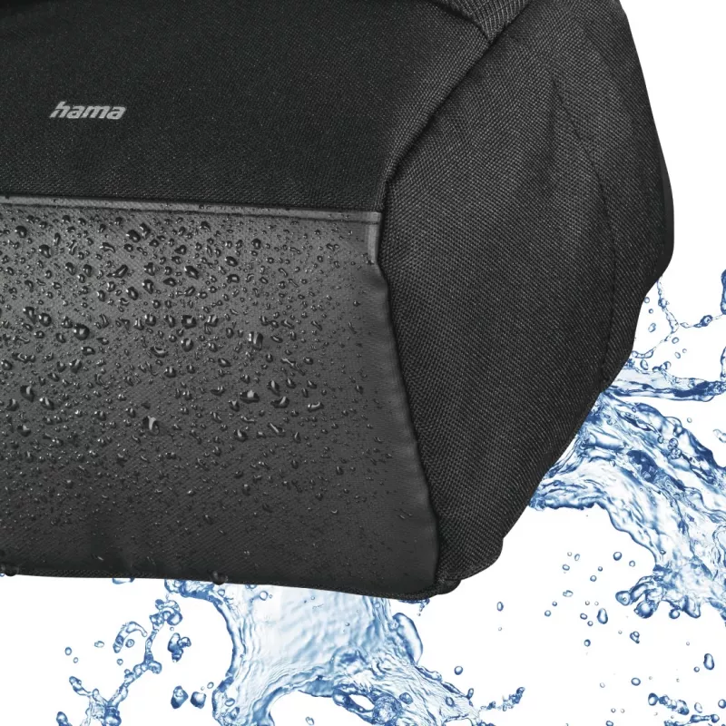 Funda compacta Hama Matera negra correa de hombro cualquier marca