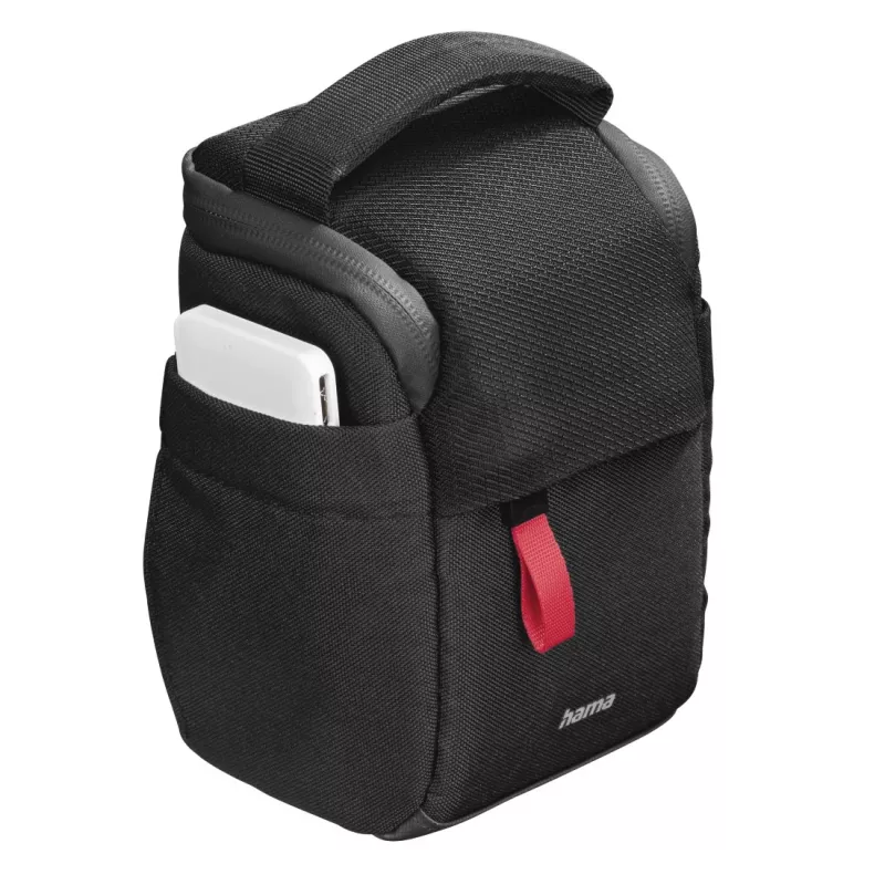 Funda compacta Hama Matera negra correa de hombro cualquier marca