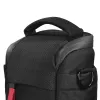 Funda compacta Hama Matera negra correa de hombro cualquier marca