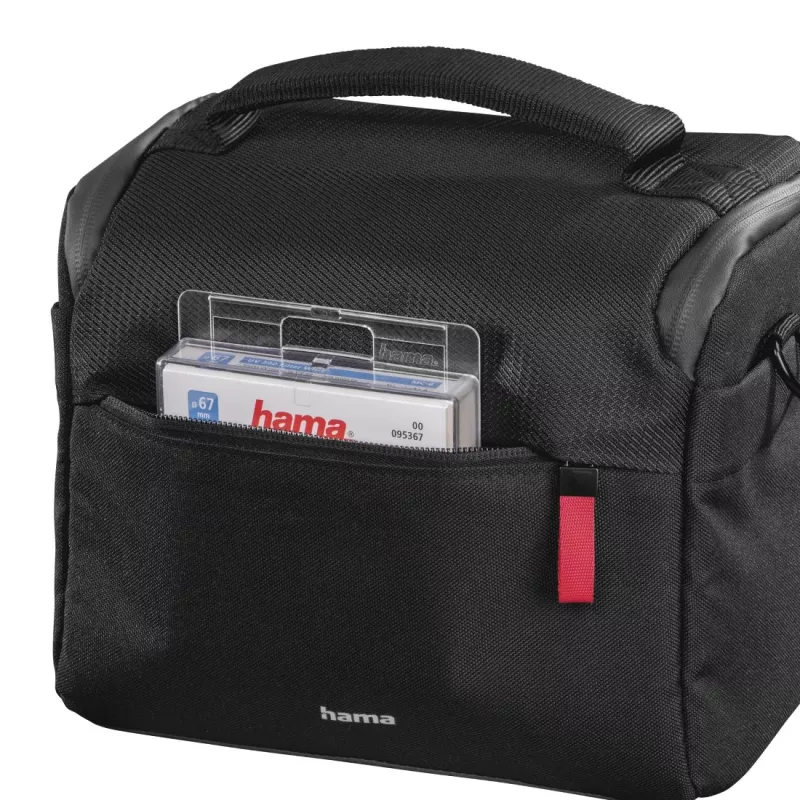 Bolso bandolera Hama Matera negro correa para cualquier marca