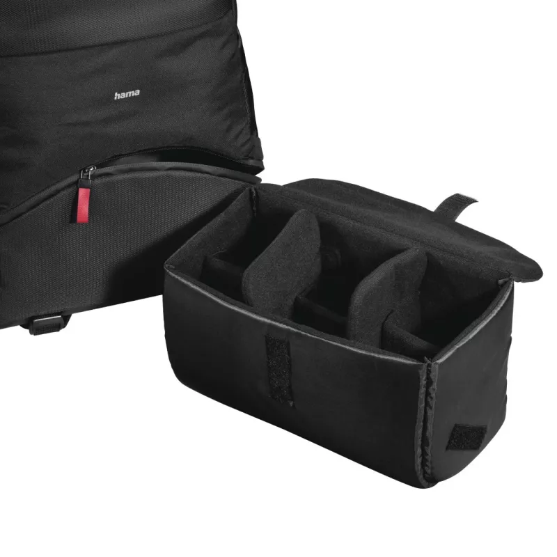 Mochila Hama Matera negra correa para todas las marcas