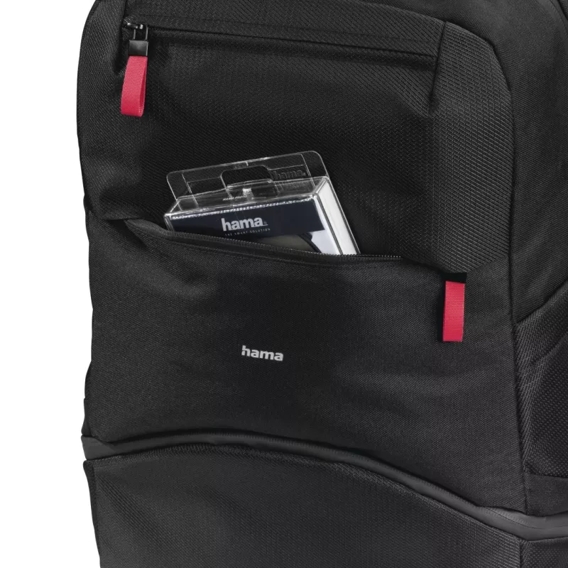 Mochila Hama Matera negra correa para todas las marcas