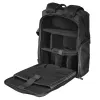 Mochila Hama Matera negra correa compatible con cualquier marca