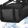 Mochila Hama Matera negra correa compatible con cualquier marca