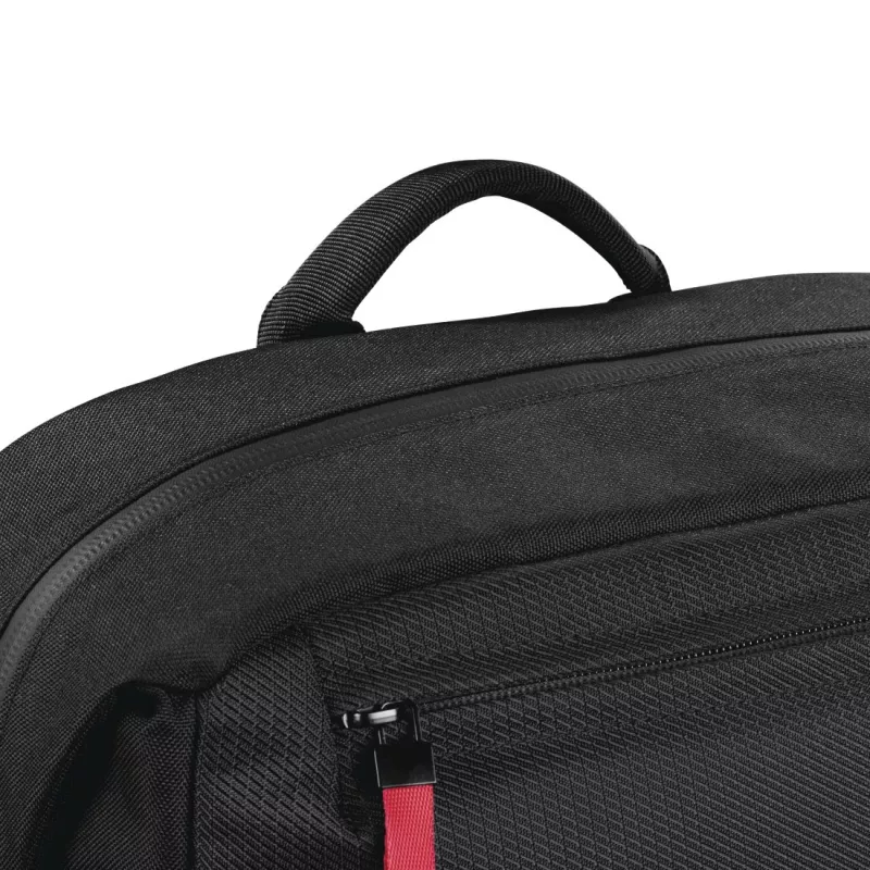 Mochila Hama Matera negra correa compatible con cualquier marca