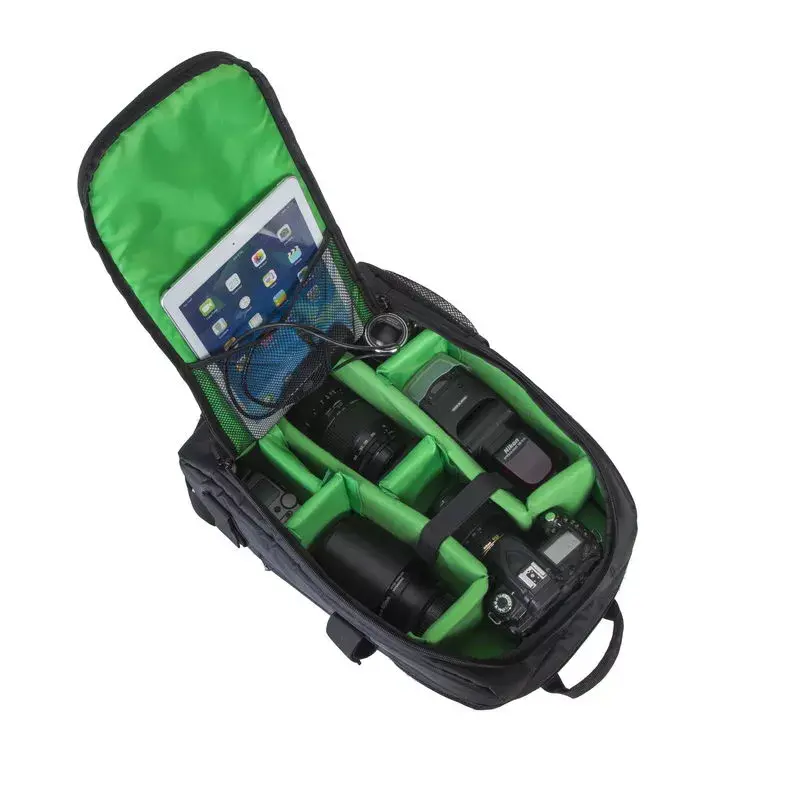 Mochila Rivacase 7490 (PS) negra poliéster
