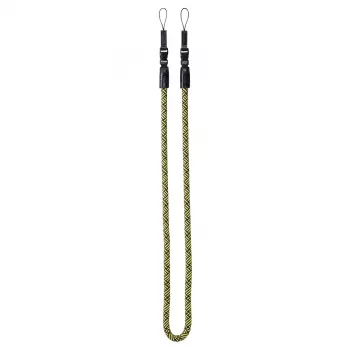 Correa para cámara digital Hama Braid 120 nailon negra, amarilla