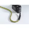 Correa para cámara digital Hama Braid 120 nailon negra, amarilla