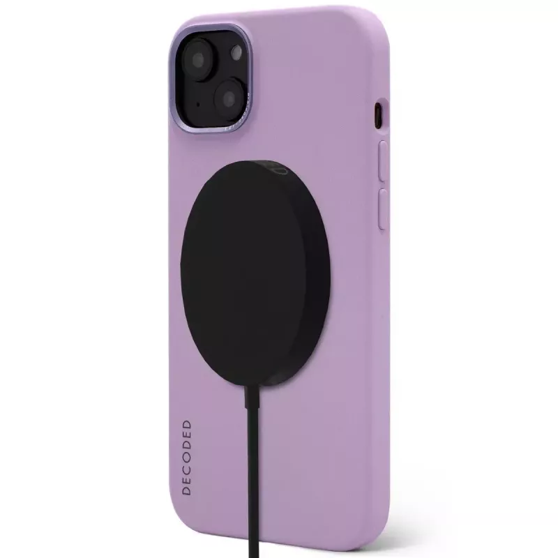 Tapa trasera Decoded iPhone 14 Plus lavanda 17 cm antimicrobiana