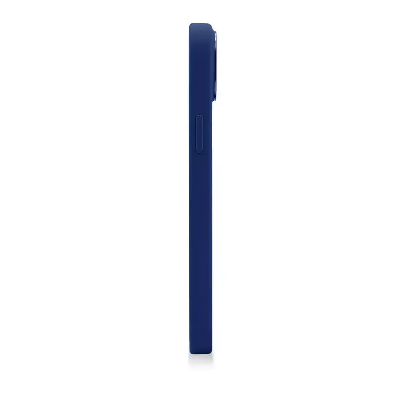 Decoded D23IPO14MBCS9NE funda trasera de silicona antimicrobiana MagSafe para iPhone 14 Plus, Navy Peony