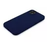 Decoded D23IPO14MBCS9NE funda trasera de silicona antimicrobiana MagSafe para iPhone 14 Plus, Navy Peony