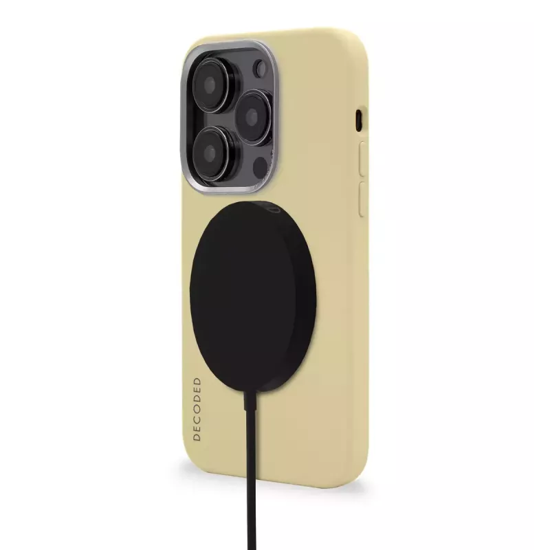 Funda Decoded D23IPO14PMBCS9SN para iPhone 14 Pro Max 17 cm amarilla
