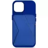 Cartera con soporte para tarjetas Decoded D24MSCS1GB azul silicona