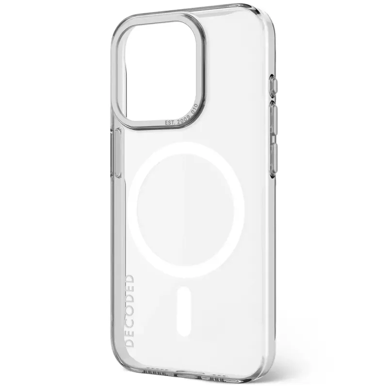 Funda Decoded D24IPO15PBCT2TT para iPhone 15 Pro 15,5 cm transparente