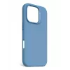 Decoded D25IPO16PBCS9AE funda trasera de silicona antimicrobiana para iPhone 16 Pro, azul claro