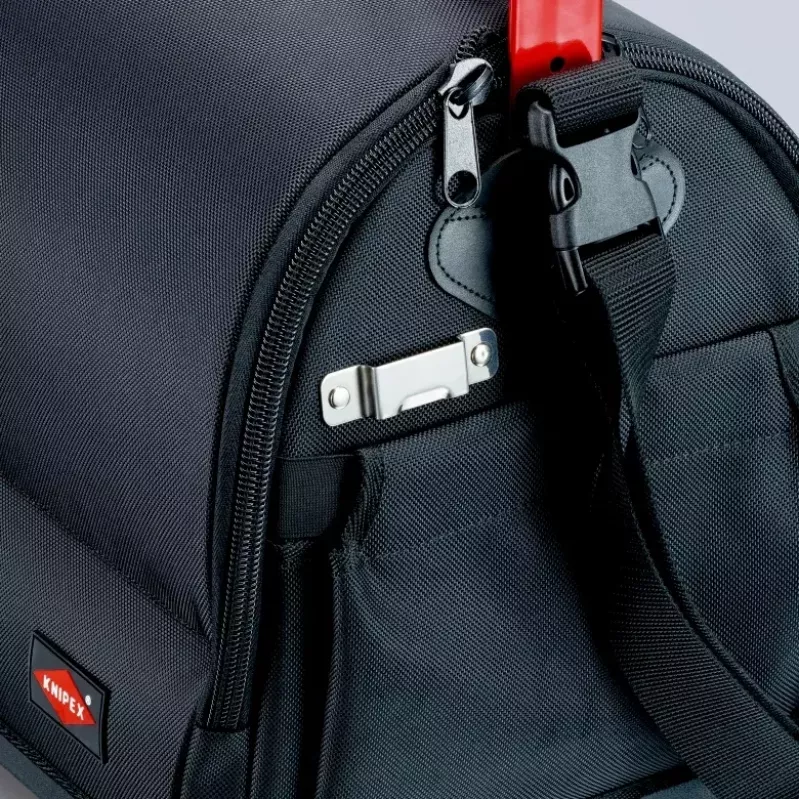 Bolsa portaherramientas Knipex 00 21 08 LE negra roja poliéster