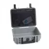 Red de tapa B&W Cases MB/1000 contenedor de almacenamiento de exterior negro