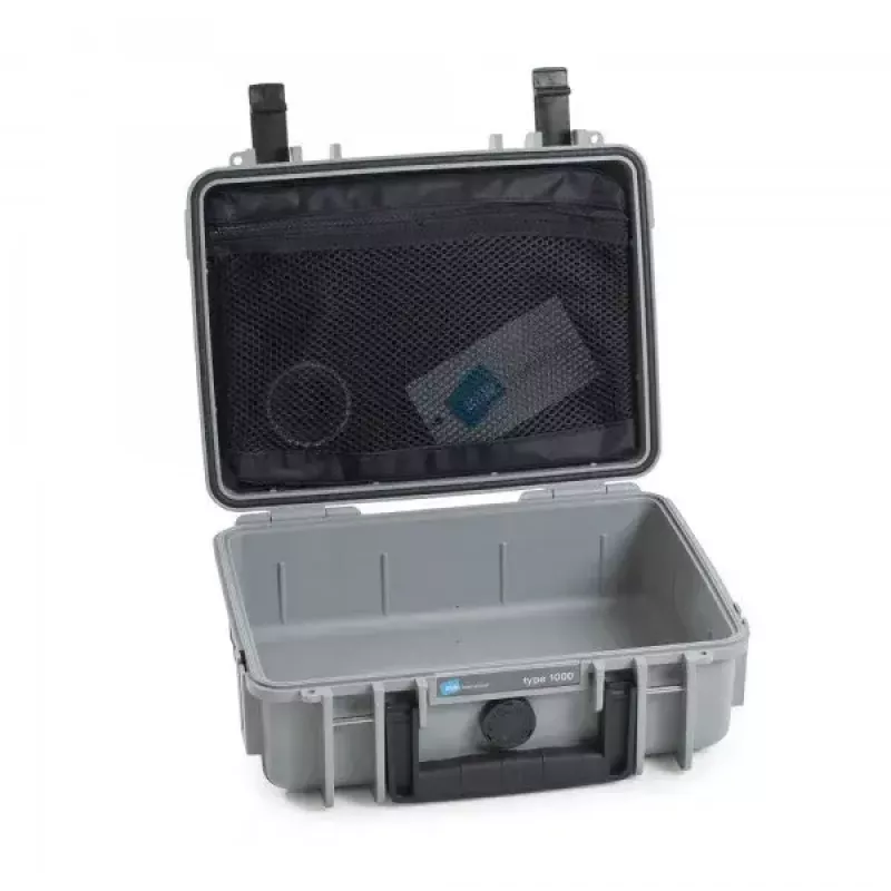 Red de tapa B&W Cases MB/1000 contenedor de almacenamiento de exterior negro