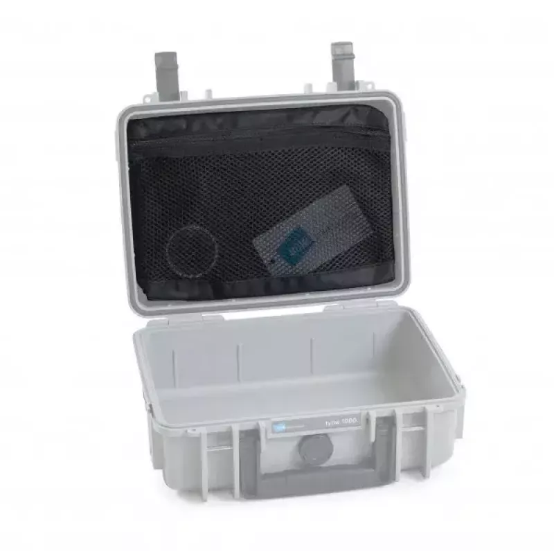 Red de tapa B&W Cases MB/1000 contenedor de almacenamiento de exterior negro