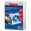 Jewel case para DVD Hama, fino 10, transparente 10 discos