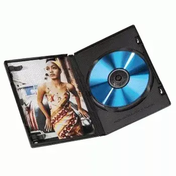 Jewel cases para DVD Hama 51297 pack de 5 negro 1 disco