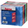 Caja fina para CD Hama pack de 25, multicolor 1 disco multicolor