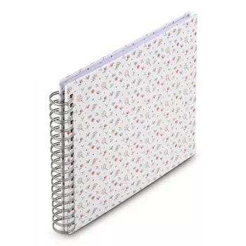 Hama Floral álbum de fotos multicolor 100 hojas 10 x 15 cm encuadernación en espiral