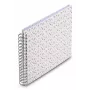 Hama 7739 Floral álbum de fotos de espiral, 28x24 cm, 50 páginas blancas
