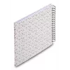 Hama 7739 Floral álbum de fotos de espiral, 28x24 cm, 50 páginas blancas